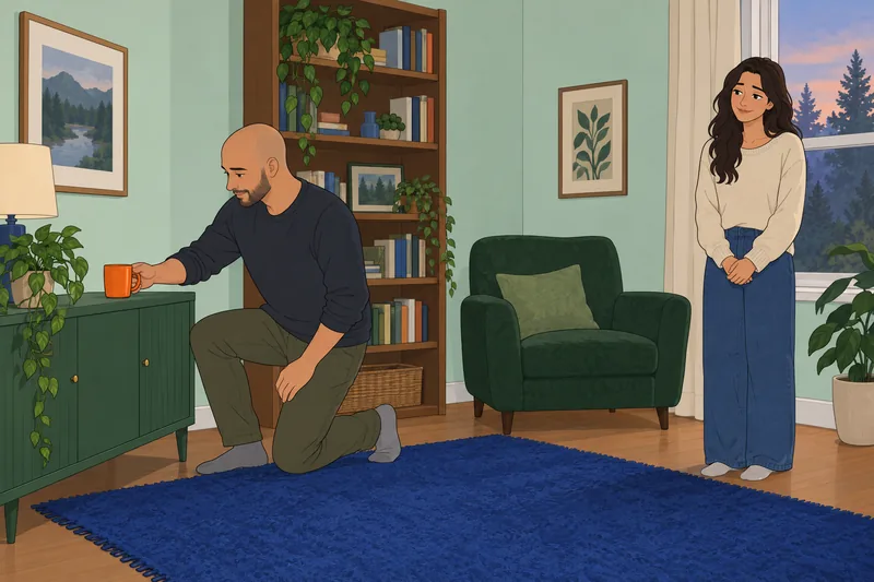 Does My Boyfriend show care through small actions?