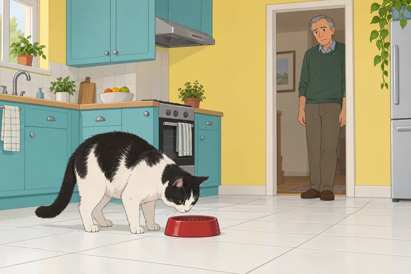cuestionario ¿Mi gato? Rodea el cuenco de comida.