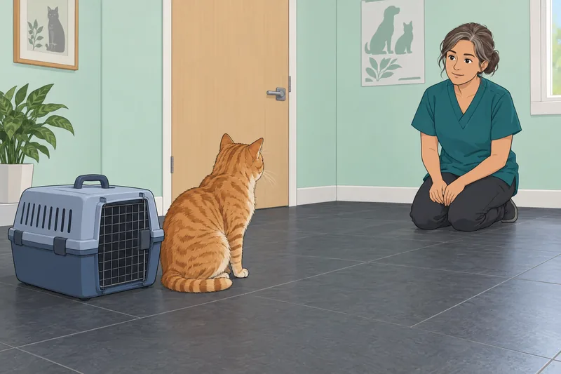 cuestionario ¿Mi gato? Se detiene junto al cuenco.
