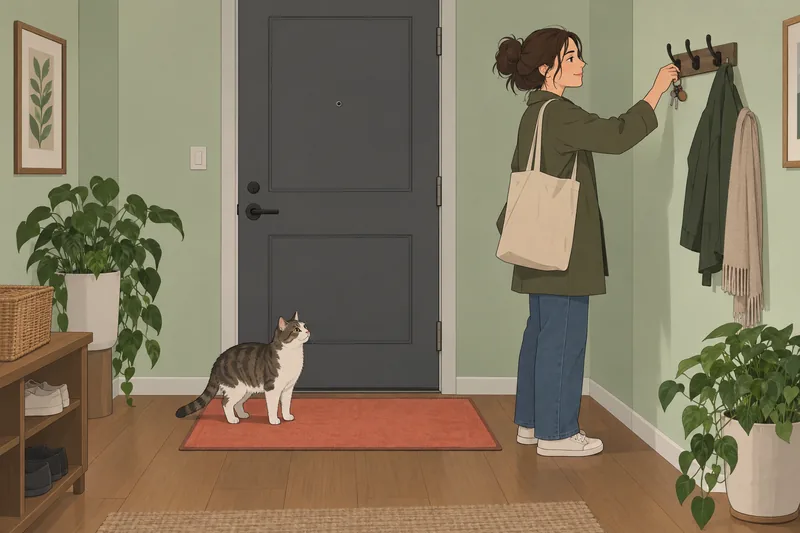 cuestionario ¿Mi gato observa la puerta cerrada?
