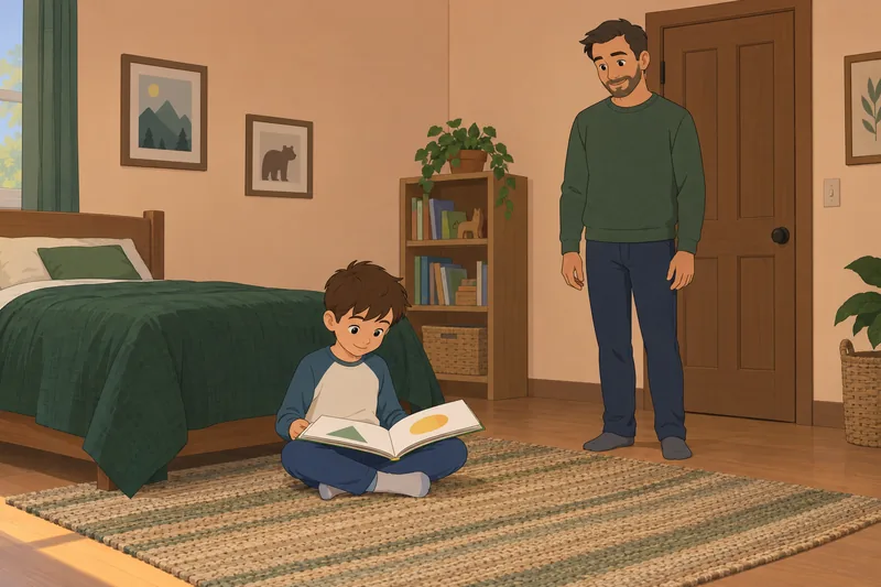 Does My Child read quietly before sleep?