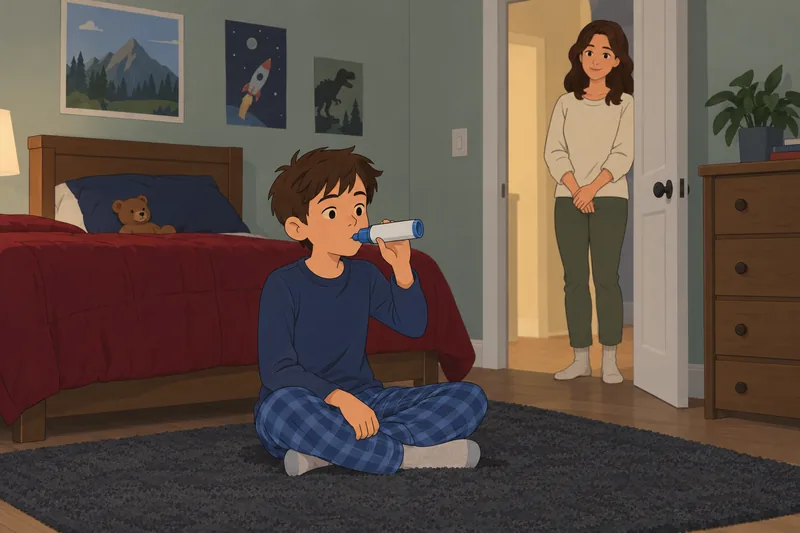 Does My Child? Breathing is checked after play.
