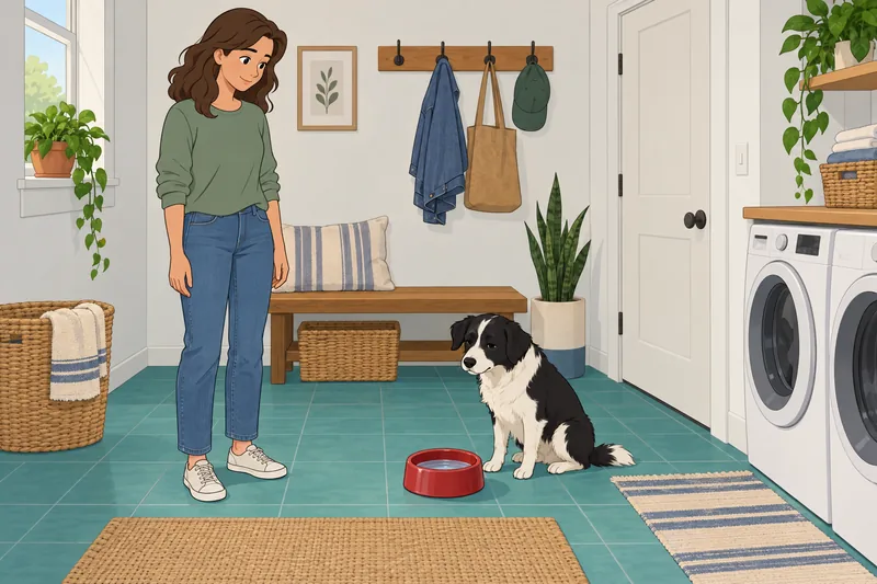 cuestionario ¿Mi perro? Se acerca al cuenco.