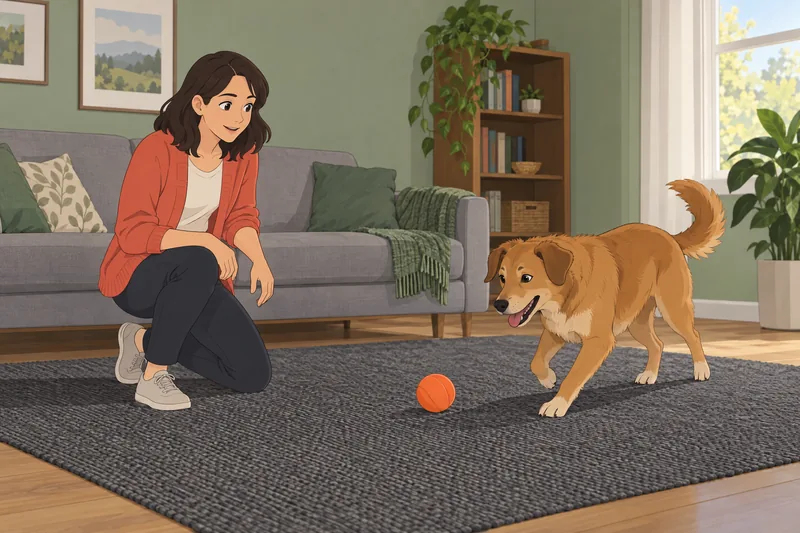 Does My Dog: a calm shared game begins.