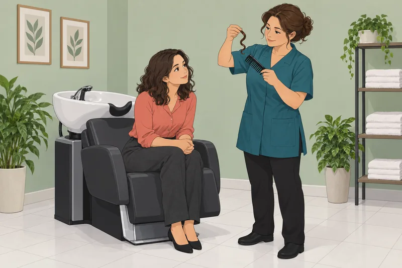 Guía: cuestionario ¿Mi cabello muestra sequedad?