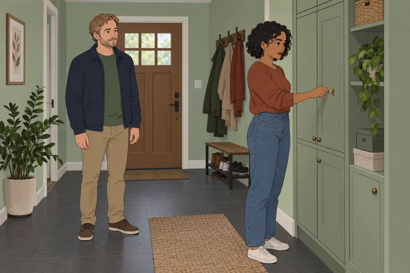Does My Husband: he honors her privacy.