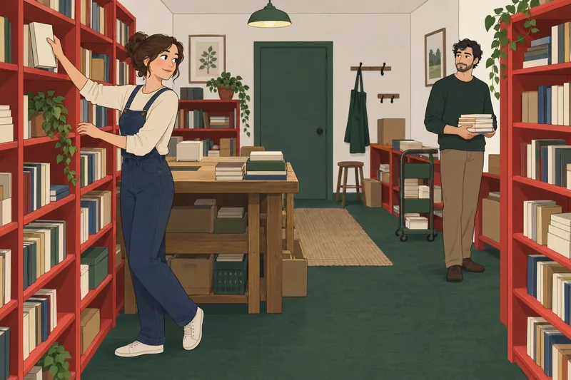 Does She Like another person at the bookshop?