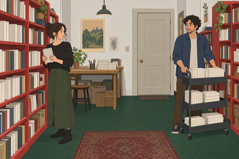¿Le gusta alguien en la librería?