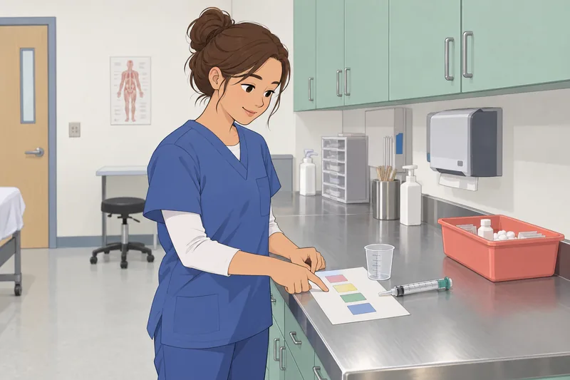 cuestionario de cálculo muestra una medida de medicina.