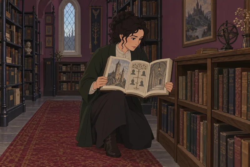 Draco Malfoy Quiz follows an archive-book clue.