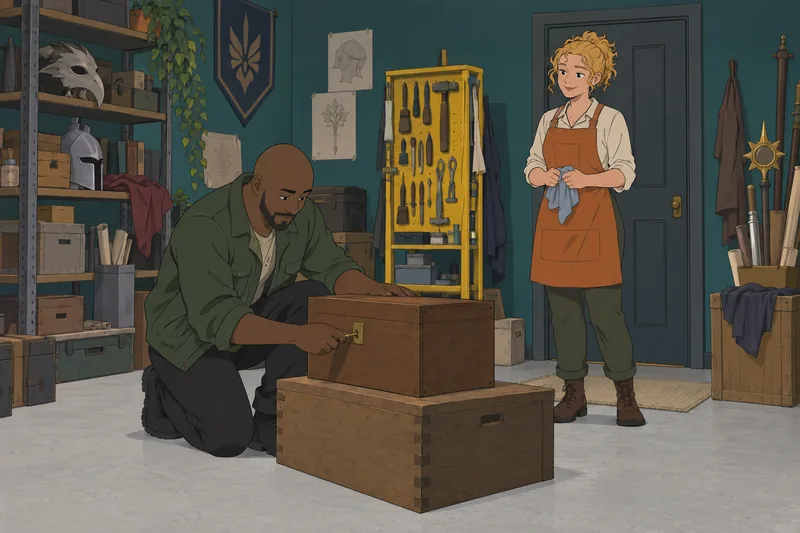Dream SMP Character affinity meets a record box.