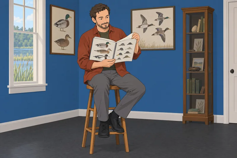 Duck Identification Quiz opens a field guide.
