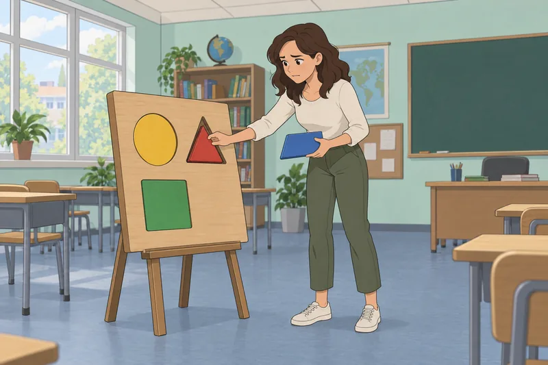 Dunning Kruger Effect: participant checks a puzzle.