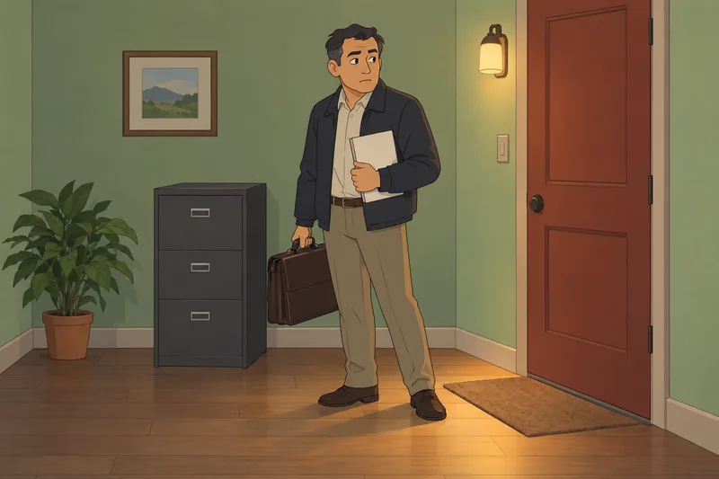 La escala holandesa de trabajo acompaña carpetas.