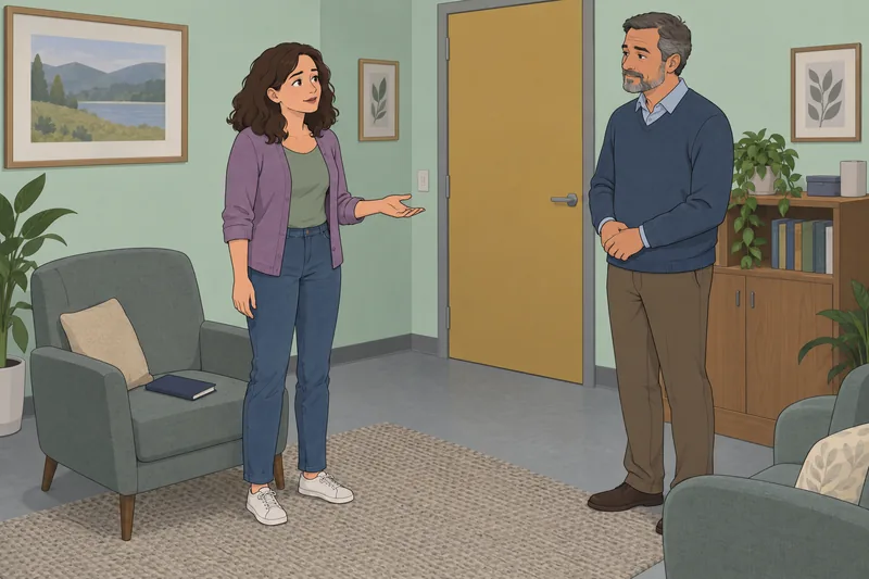 La escala de relaciones muestra una pausa reflexiva.
