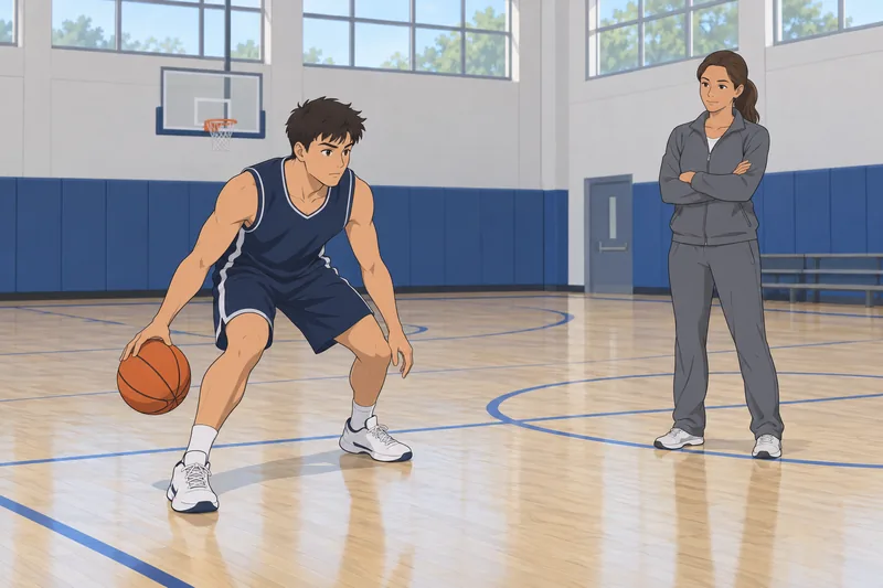 El cuestionario fácil sobre la NBA enseña reglas.