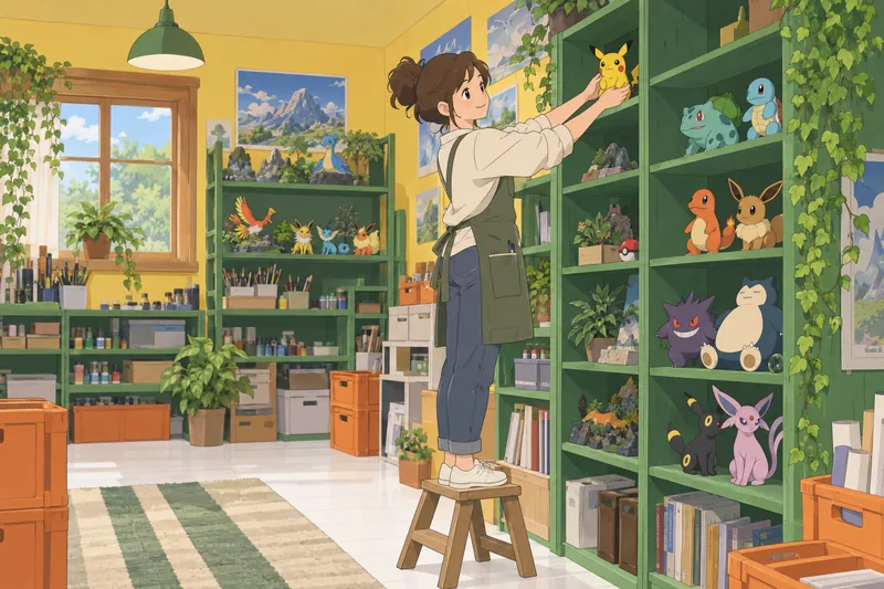 Easy Pokemon Quiz shows a Pikachu figurine.