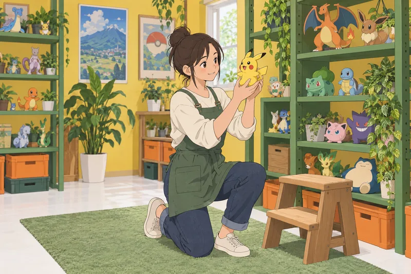 Quiz fácil de Pokémon muestra una figurita.