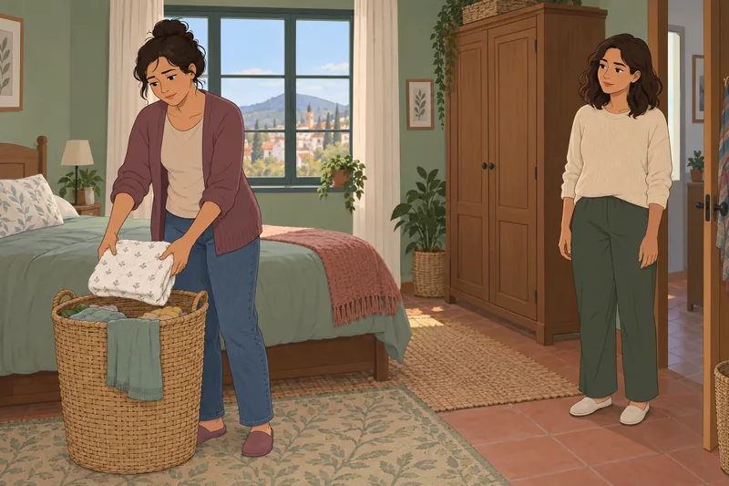 La escala de depresión acompaña una tarea doméstica.