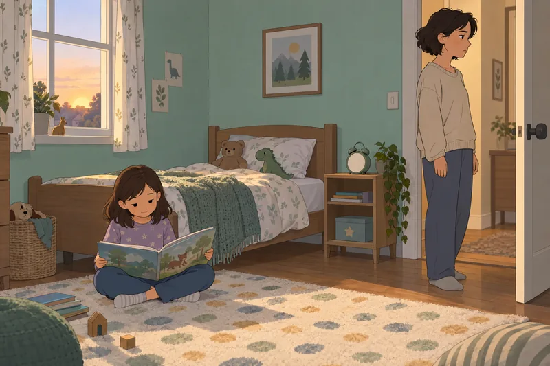 El cuestionario de agotamiento aparece en un dormitorio.