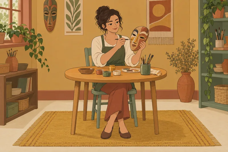 Emotional Creativity Inventory shows a thoughtful art-making moment.