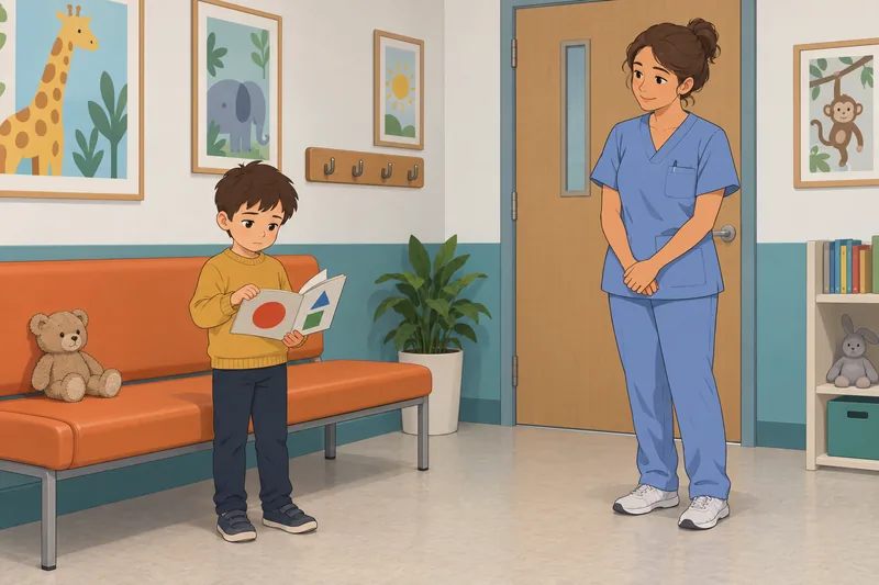 Preschool Emotional Distress is observed during reading.