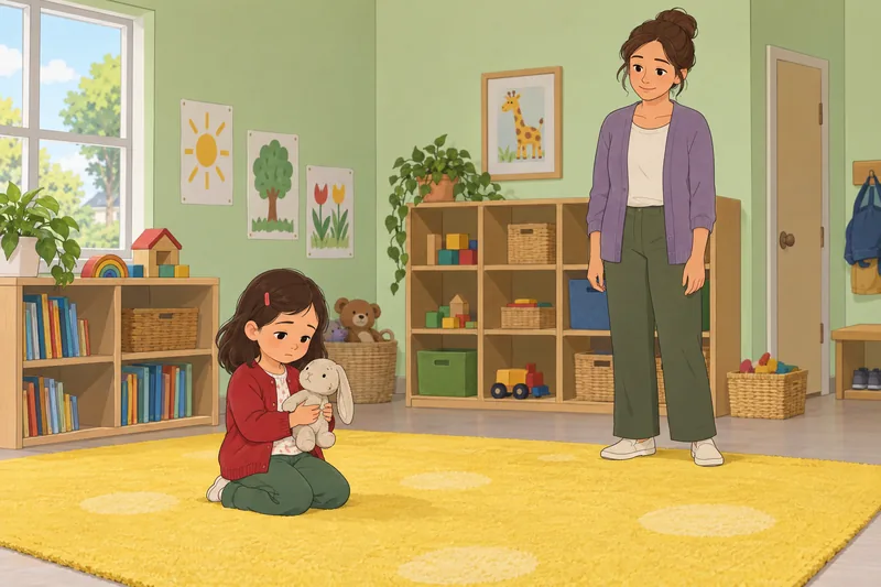 Preschool Emotional Distress is observed during quiet play.