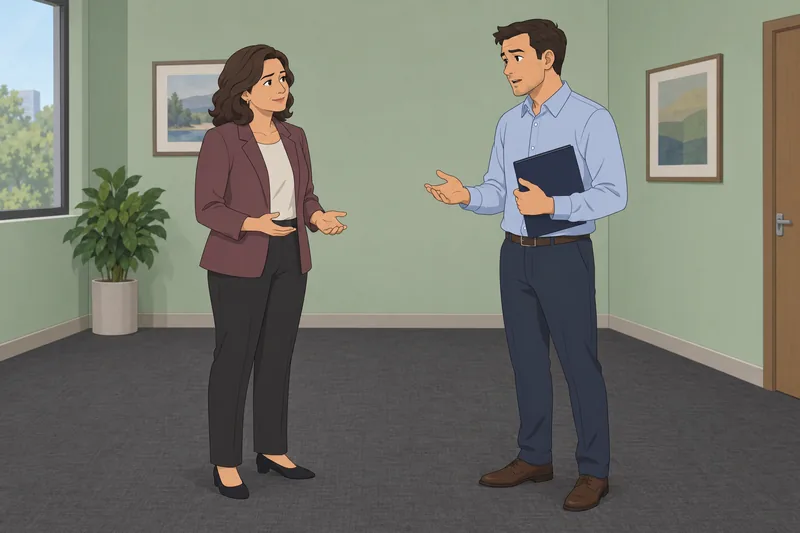 Manager Emotional Intelligence in a listening meeting.