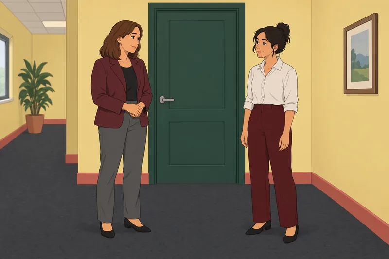 Pausa de inteligencia emocional durante un diálogo.