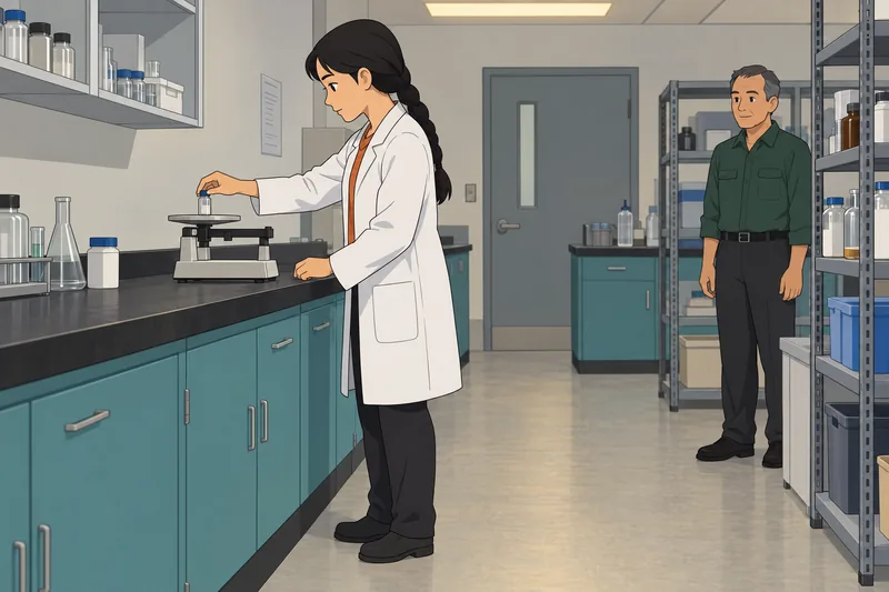 Empirical and Molecular formulas meet laboratory weighing.
