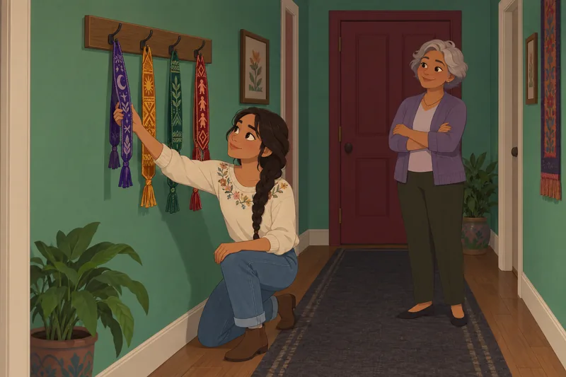 Encanto Character Quiz explores support through handmade flowers.