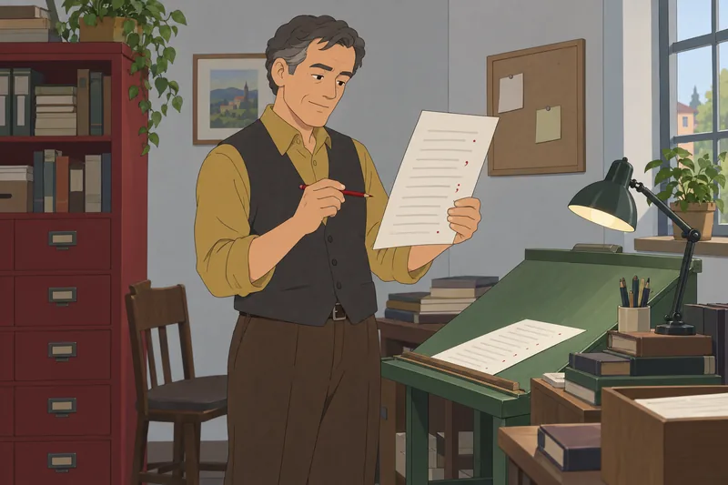 El cuestionario sobre signos aparece en un taller.