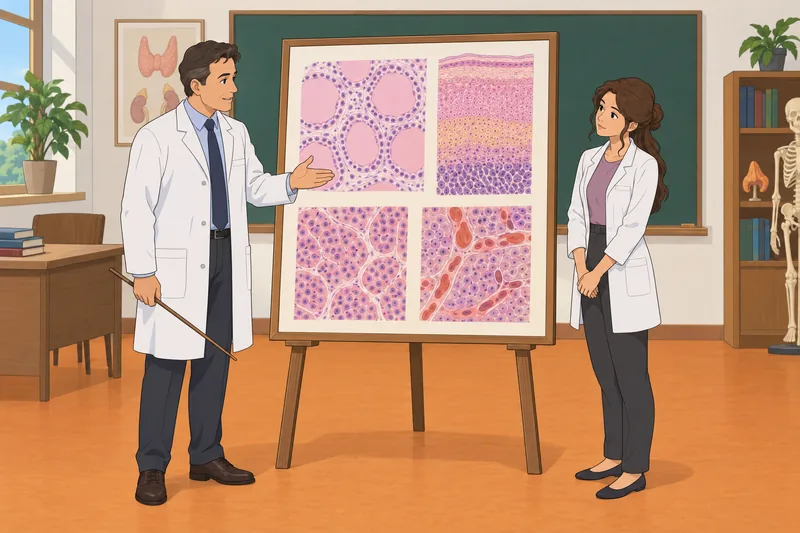 El cuestionario de histología presenta folículos.