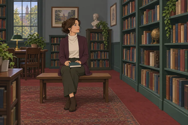 El cuestionario de literatura muestra lectura concentrada.