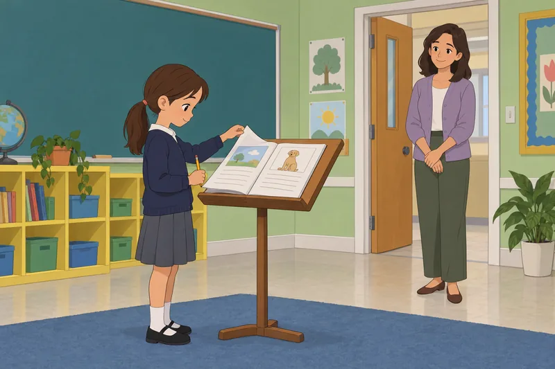 cuestionario de inglés: un alumno resuelve una ficha.