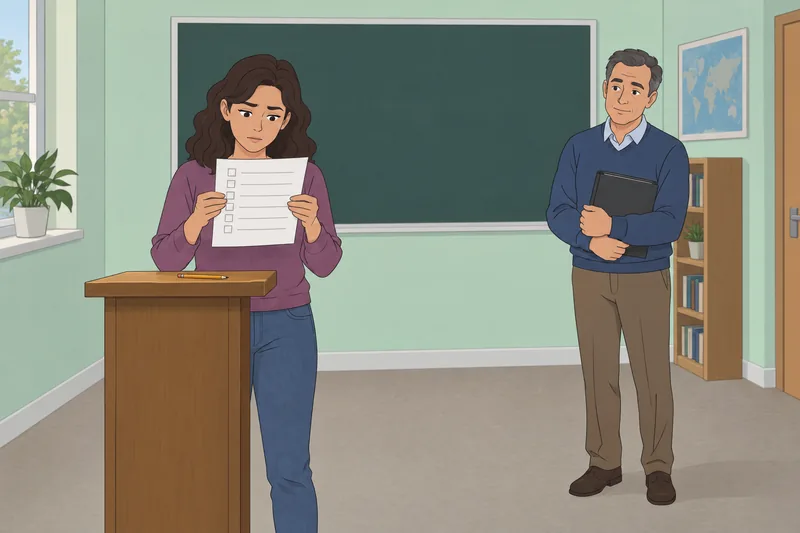 El cuestionario de gramática muestra tarjetas.