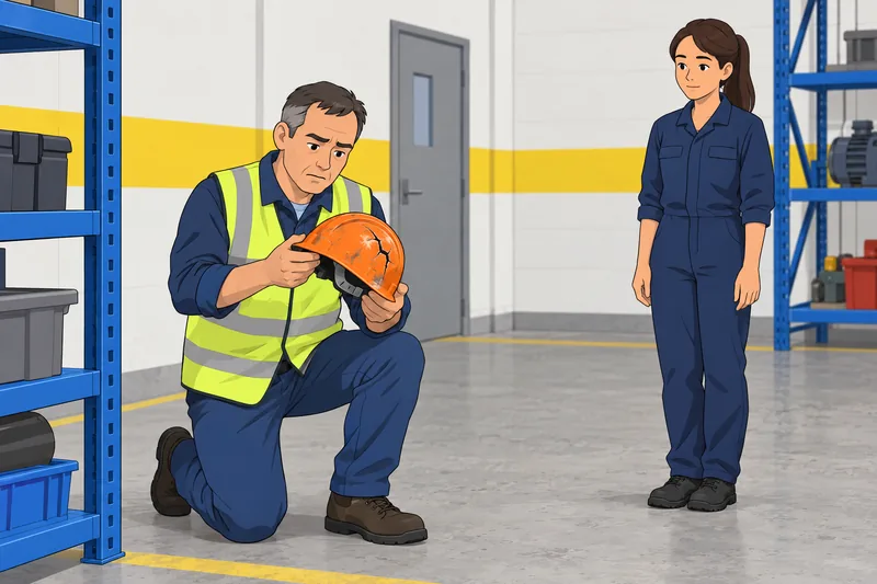 Ethical Leadership Style protects workers with safe gear.