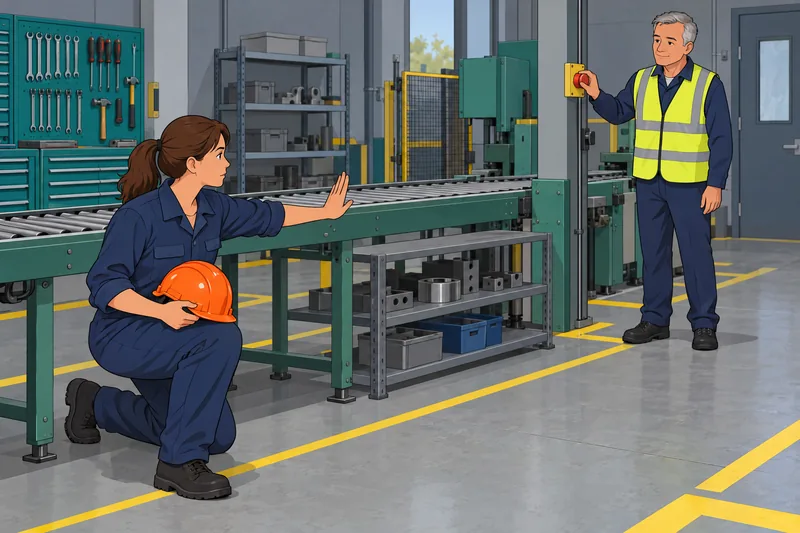 Ethics Quiz depicts a safety decision.