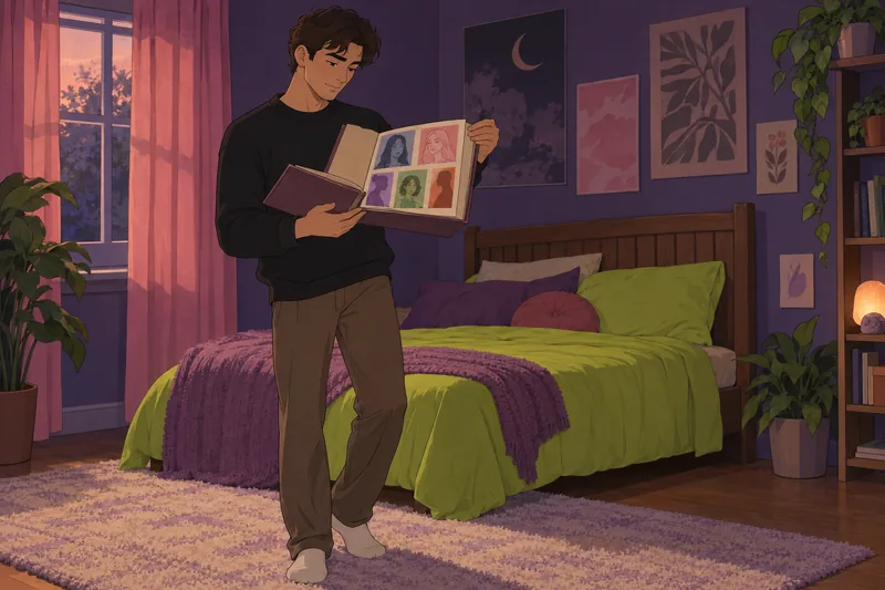 Quiz de personajes muestra una máscara elegida.