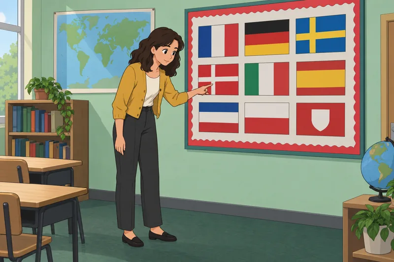 Europe Flag Quiz shows flag recognition.