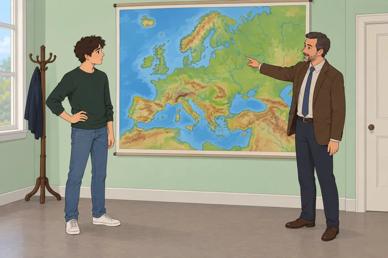 cuestionario sobre el mapa físico señala montañas.