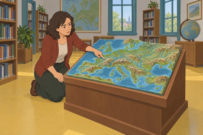 European Rivers Quiz beside a globe.