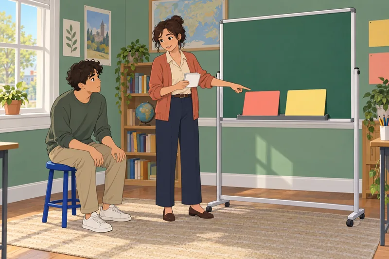 Ever Never Quiz appears in an English classroom.