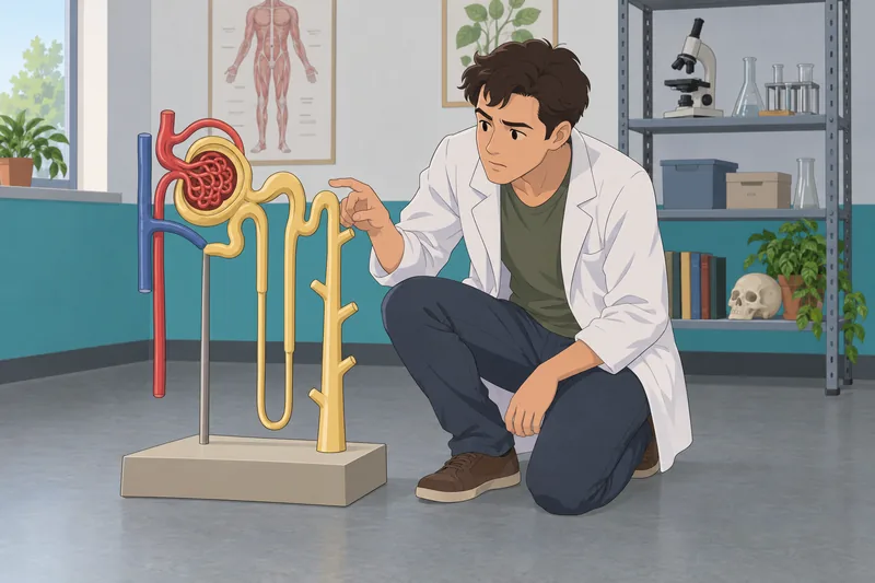 Excretory System Quiz follows a nephron pathway.
