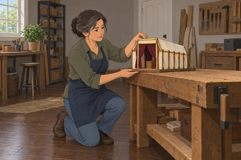 Exodus Quiz features a tabernacle model workshop.