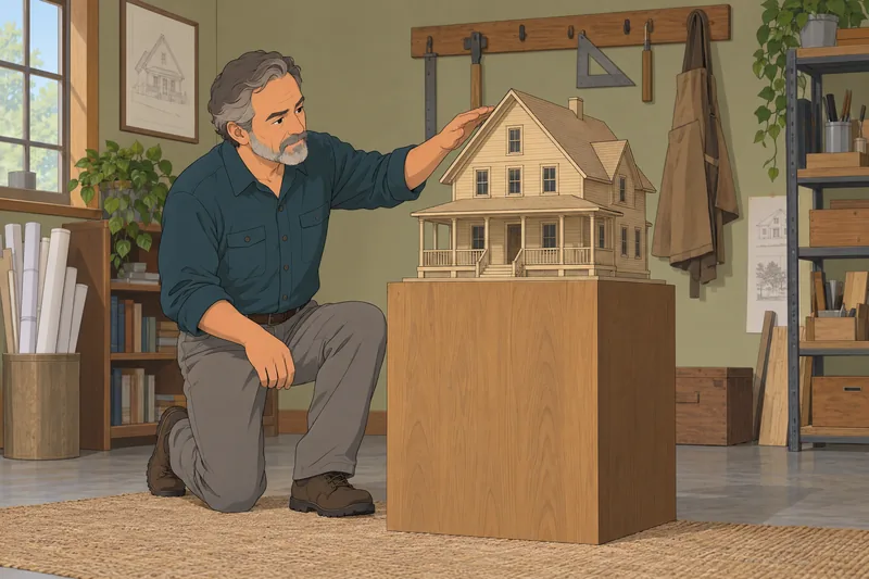 Exterior House Style choices meet a front-door mock-up.