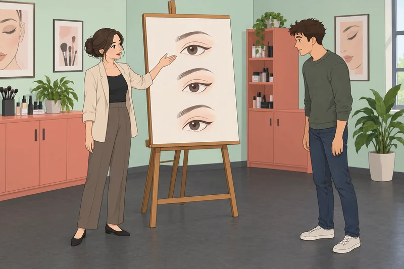 Eye Shape Quiz shows a careful classroom comparison.