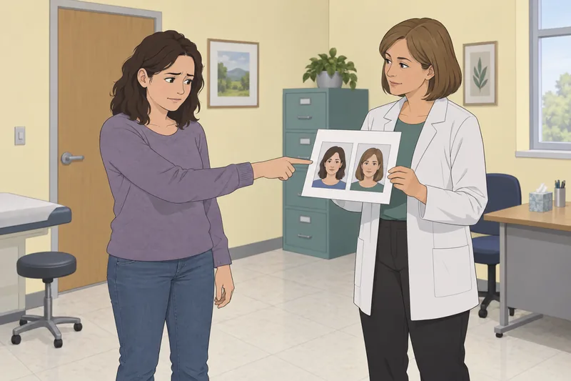 Face Blindness Test shows portrait comparison.