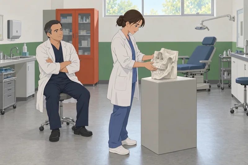 Facial Bones Quiz follows a mandible examination.