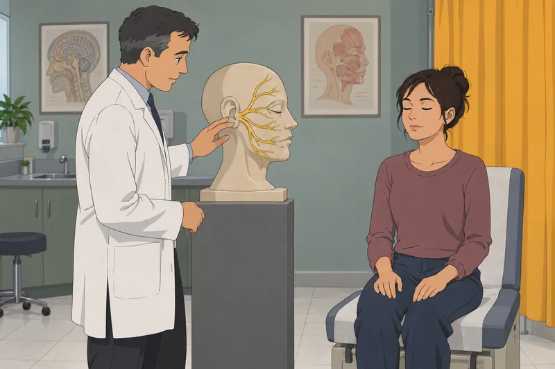 Facial Muscles Quiz depicts a blink demonstration.